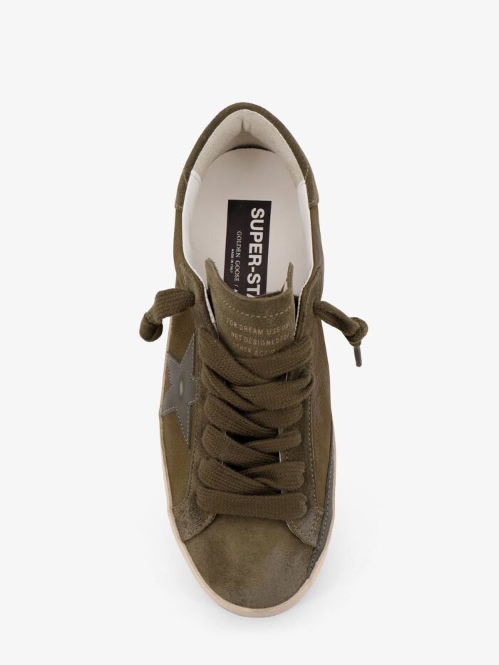 Golden Goose Deluxe Brand Super Star Classic With List Suede And Leather Sneakers