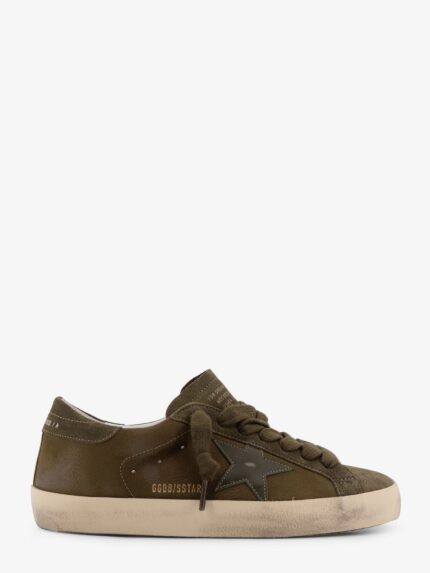 Golden Goose Deluxe Brand Super Star Classic With List Suede And Leather Sneakers