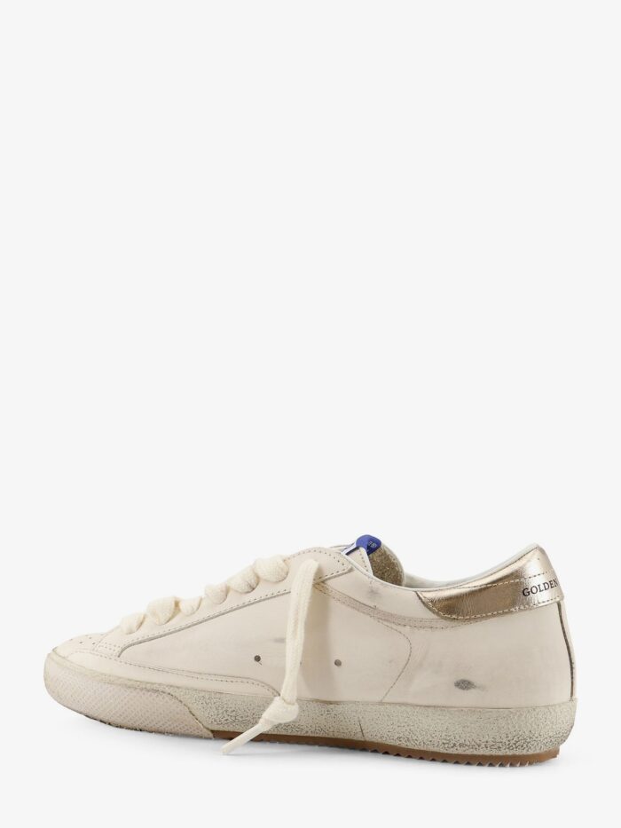 Golden Goose Deluxe Brand Super Star Leather Sneakers With Iconic Side Logo