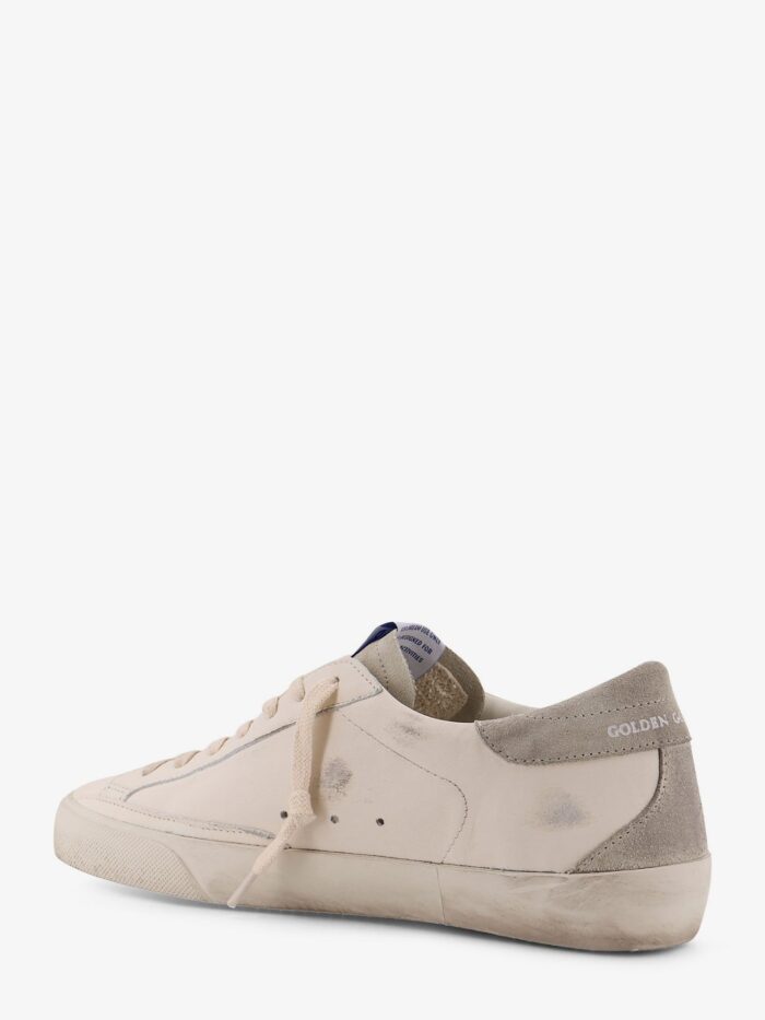 Golden Goose Deluxe Brand Super Star Leather Sneakers With Side Logo