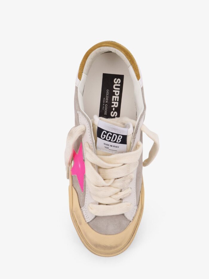 Golden Goose Deluxe Brand Super Star Penstar With Half Fox Suede Sneakers