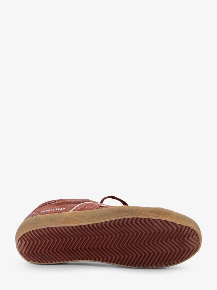 Golden Goose Deluxe Brand Super Star Suede Sneakers With Logo On The Side