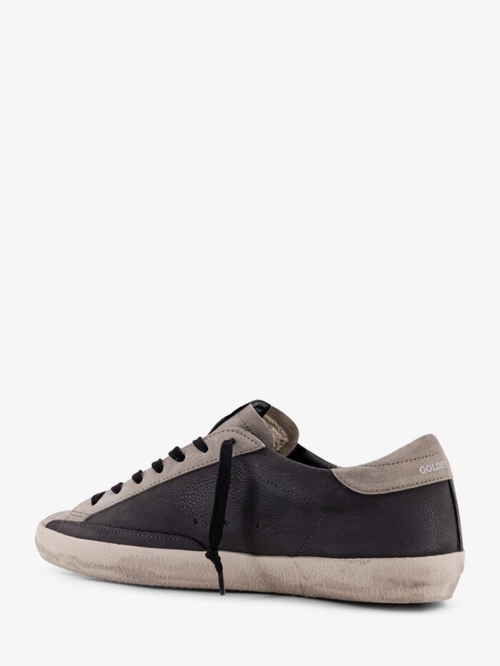 Golden Goose Deluxe Brand Superstar Leather Sneakers With Side Logo