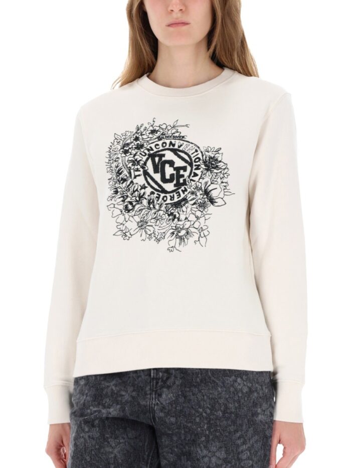 golden goose deluxe brand sweatshirt with embroidery Golden Goose Deluxe Brand SWEATSHIRT WITH EMBROIDERY
