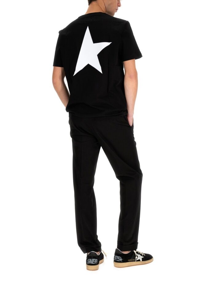 Golden Goose Deluxe Brand T-SHIRT CON STAMPA LOGO