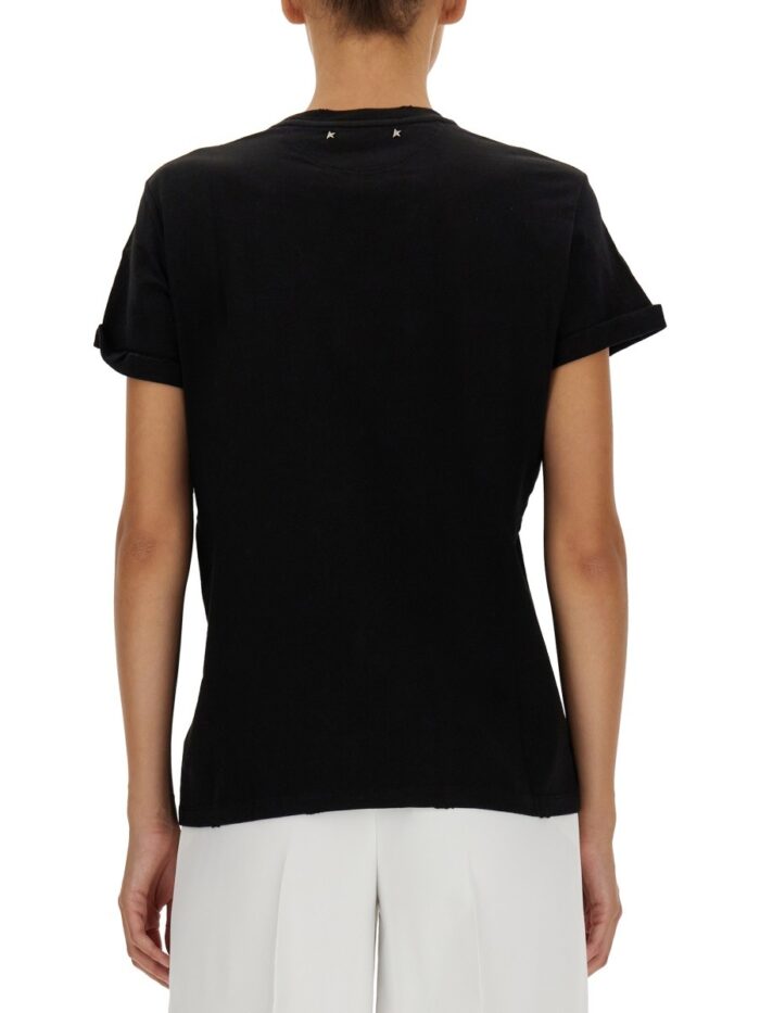 Golden Goose Deluxe Brand T-SHIRT GIROCOLLO