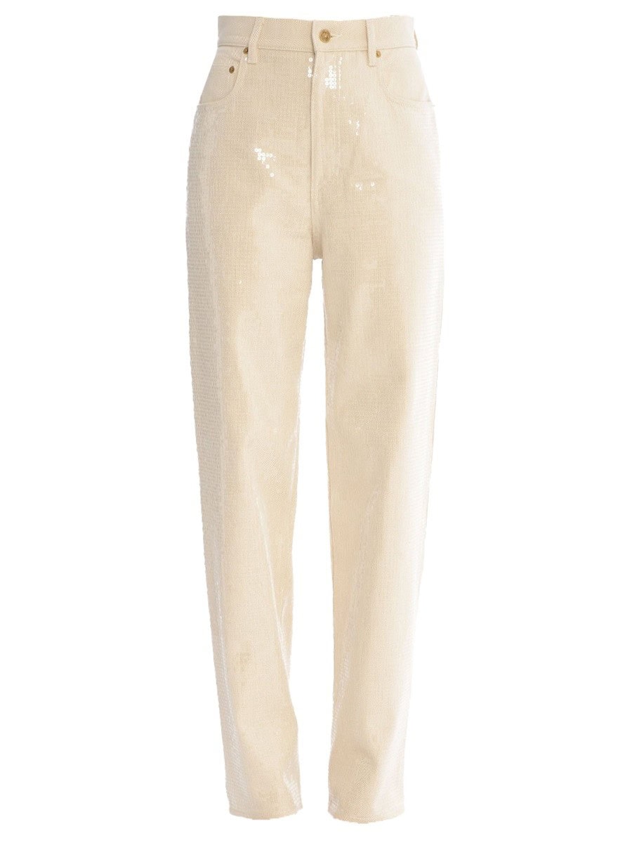Golden Goose Deluxe Brand Transparent All-over Sequins Jeans