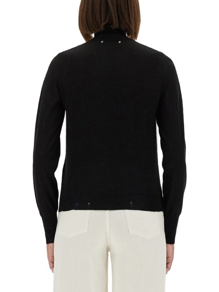 Golden Goose Deluxe Brand WORN EFFECT WOOL SWEATER