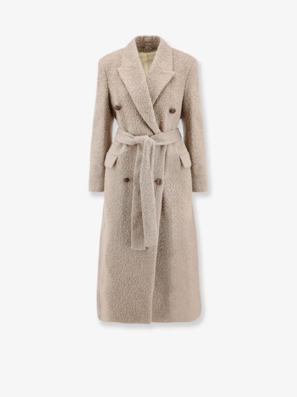 Golden Goose Deluxe Brand Wrinkled Virgin Wool Blend Coat