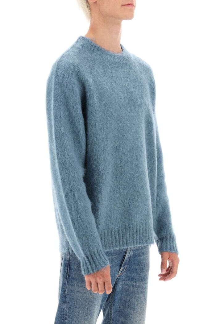 Golden Goose 'devis' Brushed Mohair And Wool Sweater