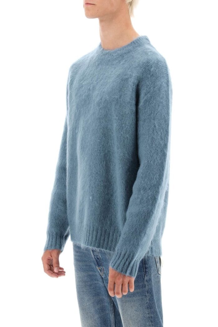 Golden Goose 'devis' Brushed Mohair And Wool Sweater