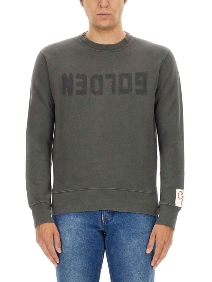 Golden Goose FELPA CON LOGO
