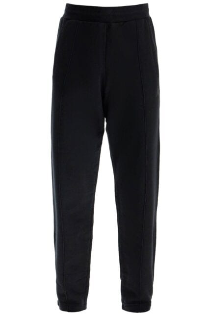 GOLDEN GOOSE High-waisted Black Cotton Jogger Pants