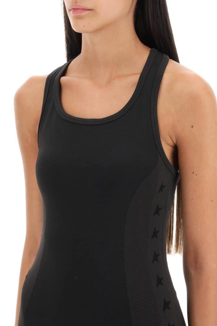 Golden Goose 'iule' Sports Top With Racerback Neckline