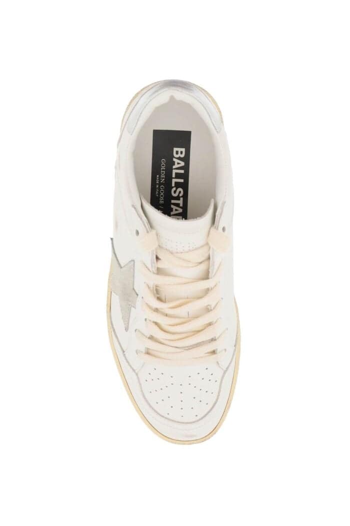 Golden Goose Leather Ball Star Sneakers