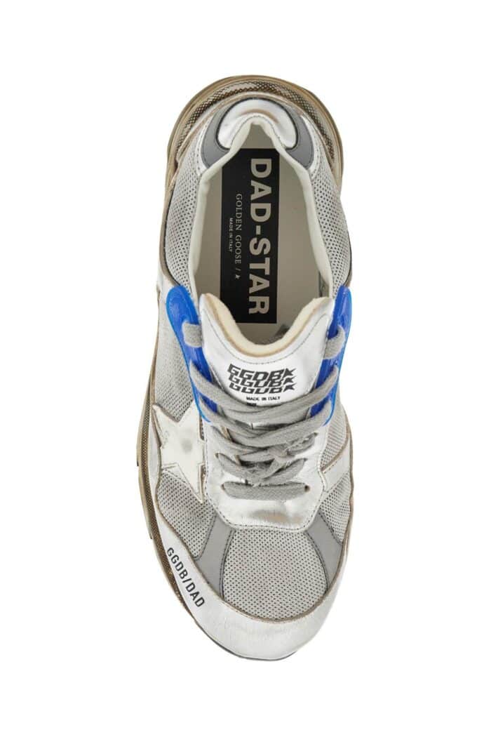 GOLDEN GOOSE Mesh And Laminated Leather Dad-star Sneakers.