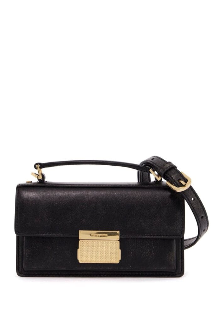 GOLDEN GOOSE Mini Distressed Leather Venice Bag