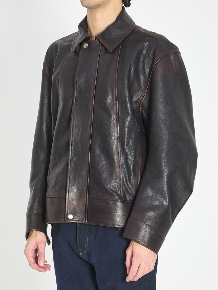 Golden Goose Nappa leather bomber jacket