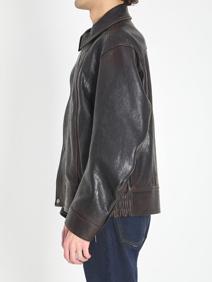 Golden Goose Nappa leather bomber jacket