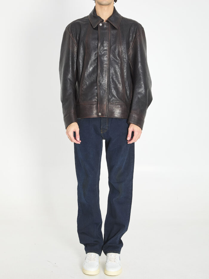 Golden Goose Nappa leather bomber jacket