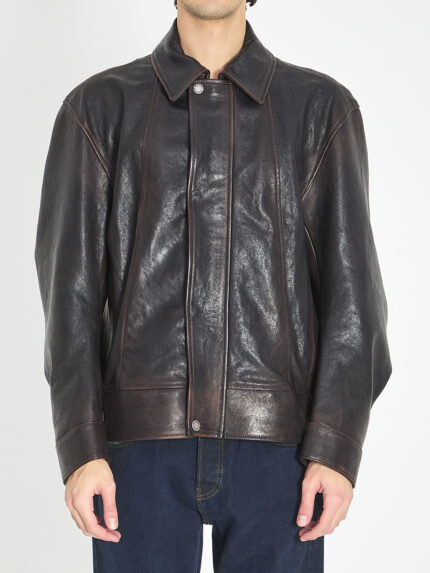 Golden Goose Nappa leather bomber jacket