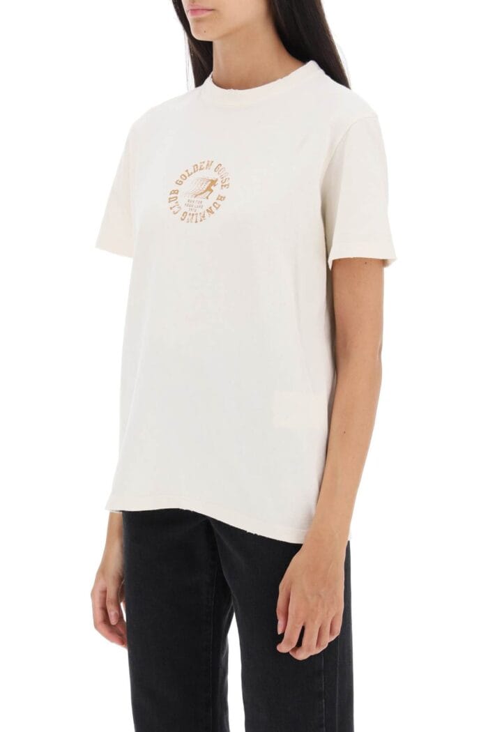 Golden Goose Runners Club Print Regular T-shirt