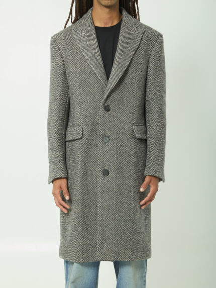 Golden Goose Single-breasted wool coat
