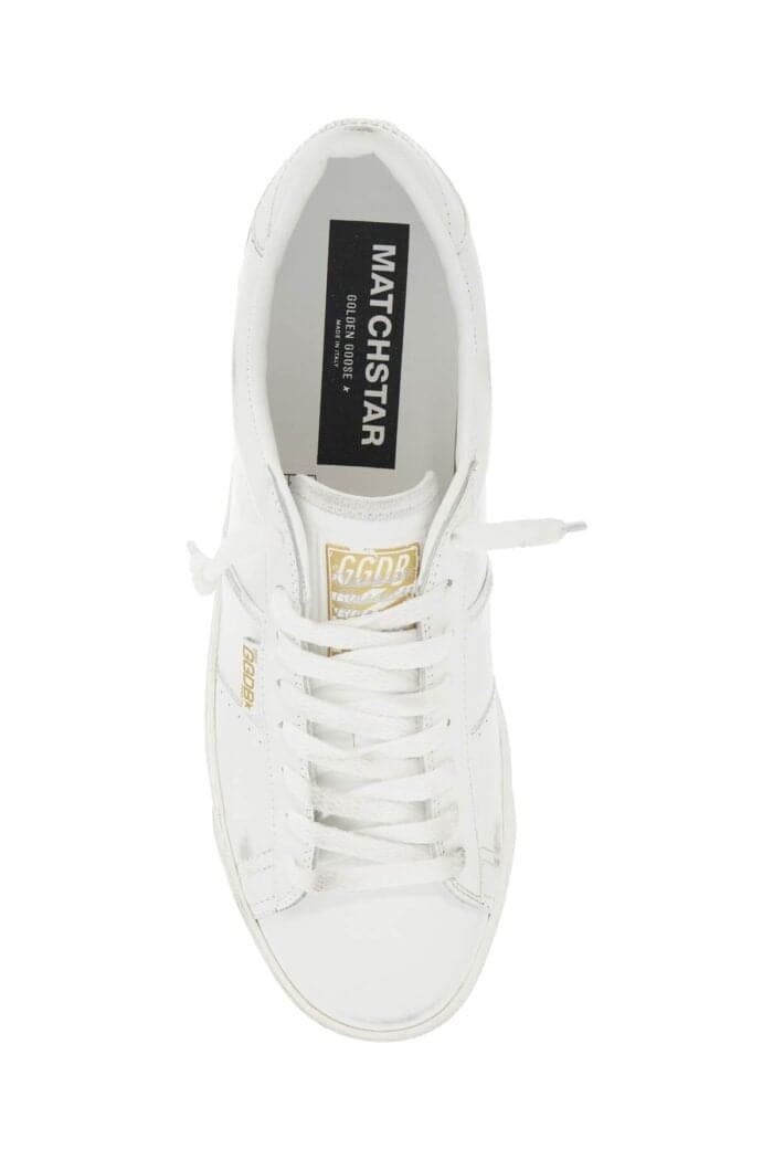 GOLDEN GOOSE Smooth Leather Matchstar Sneakers In