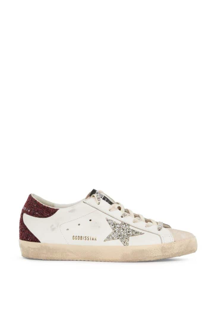 GOLDEN GOOSE Super-star Glittered Sneakers