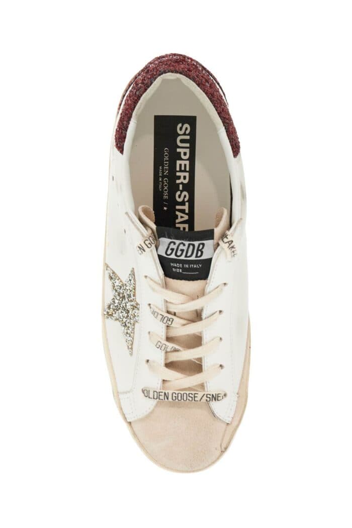 GOLDEN GOOSE Super-star Glittered Sneakers