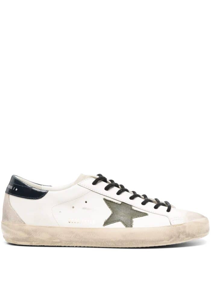 GOLDEN GOOSE SUPER STAR LEATHER SUEDE