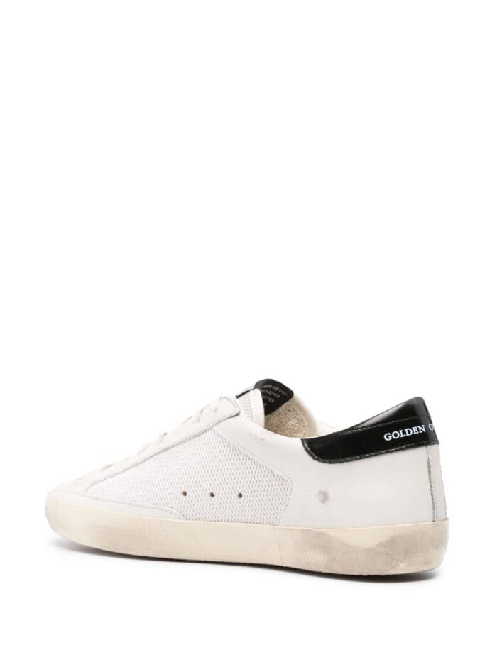 GOLDEN GOOSE SUPER-STAR NET UPPER SUEDE