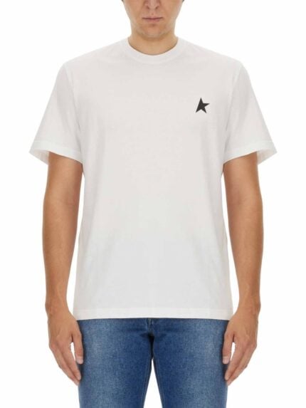 Golden Goose T-SHIRT CON STAMPA LOGO