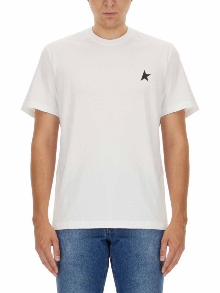 Golden Goose T-SHIRT CON STAMPA LOGO