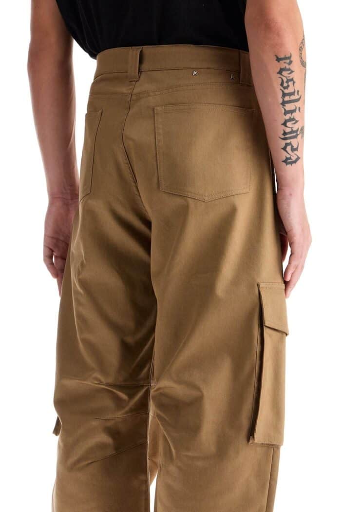 GOLDEN GOOSE Twill Cargo Pants In Italian