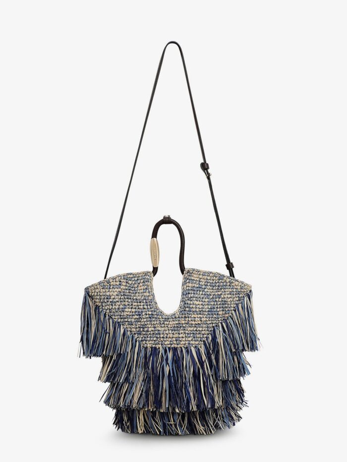 ZIMMERMANN Goldentime Raffia Handbag