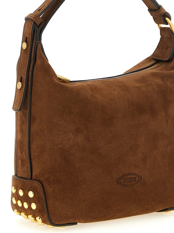 TOD'S 'Gommini' Mini Suede Shoulder Bag