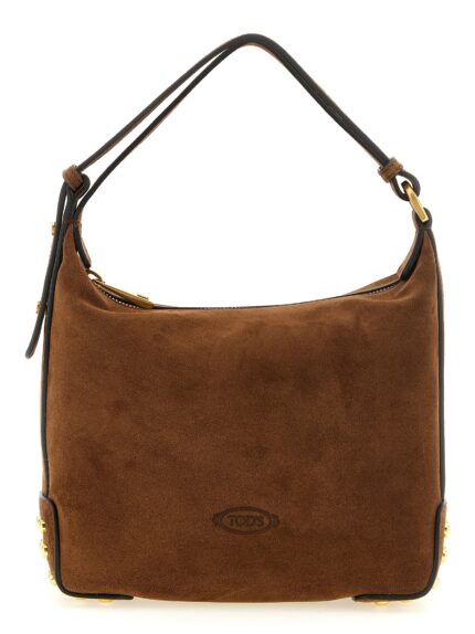 TOD'S 'Gommini' Mini Suede Shoulder Bag