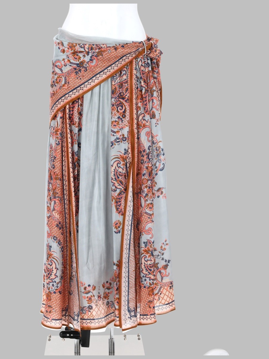 ZIMMERMANN GONNA "ASTER" CON DETTAGLIO FOULARD