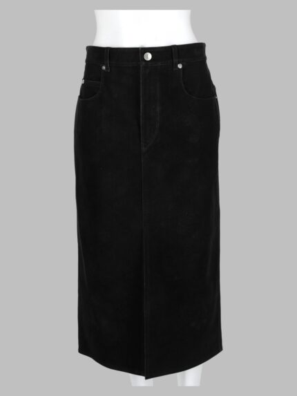MARANT ETOILE Gonna "Bisane" In Ecopelle