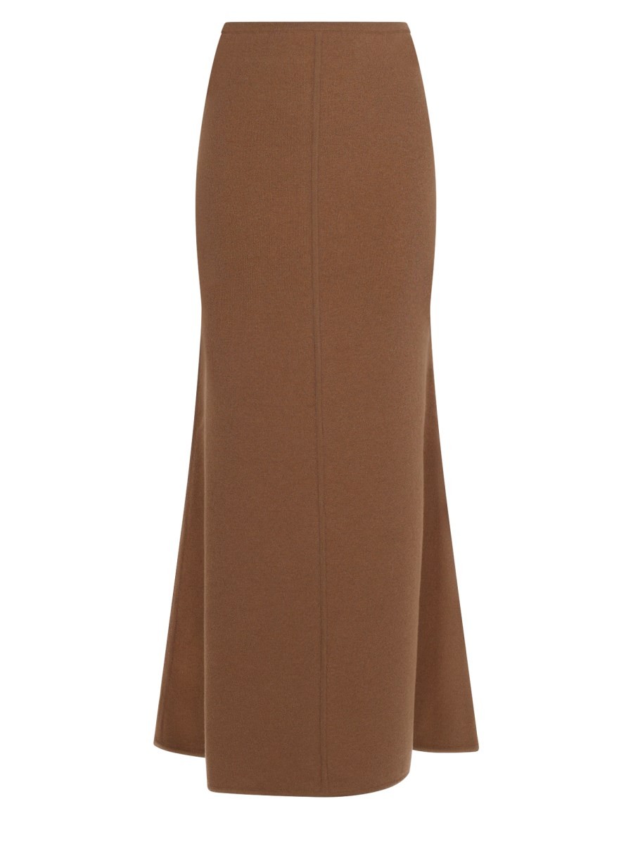 Max Mara Gonna In Filato Di Lana E Cashmere