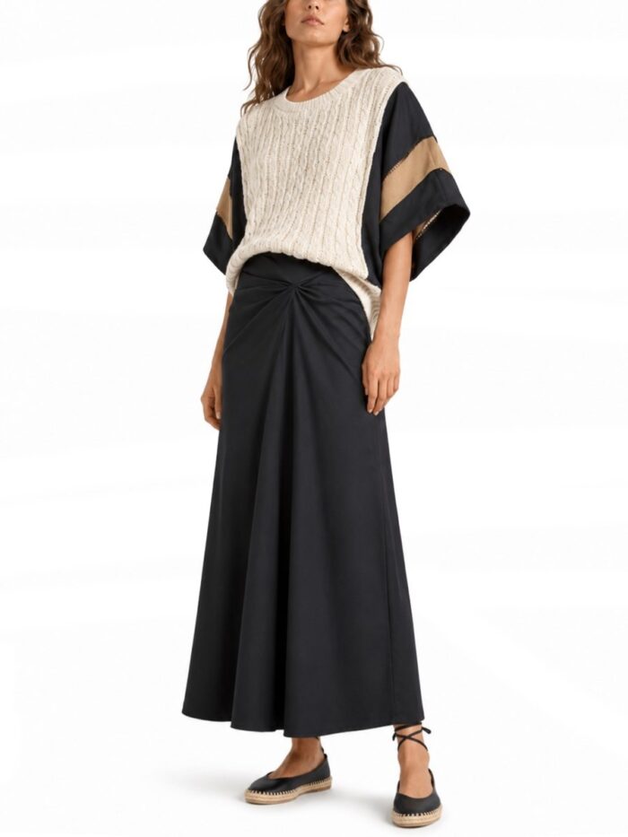 Max Mara GONNA IN RASO DI COTONE