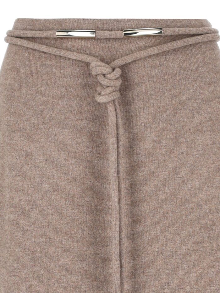 Max Mara Gonna Lunga "Oggi" In Filato Di Cashmere
