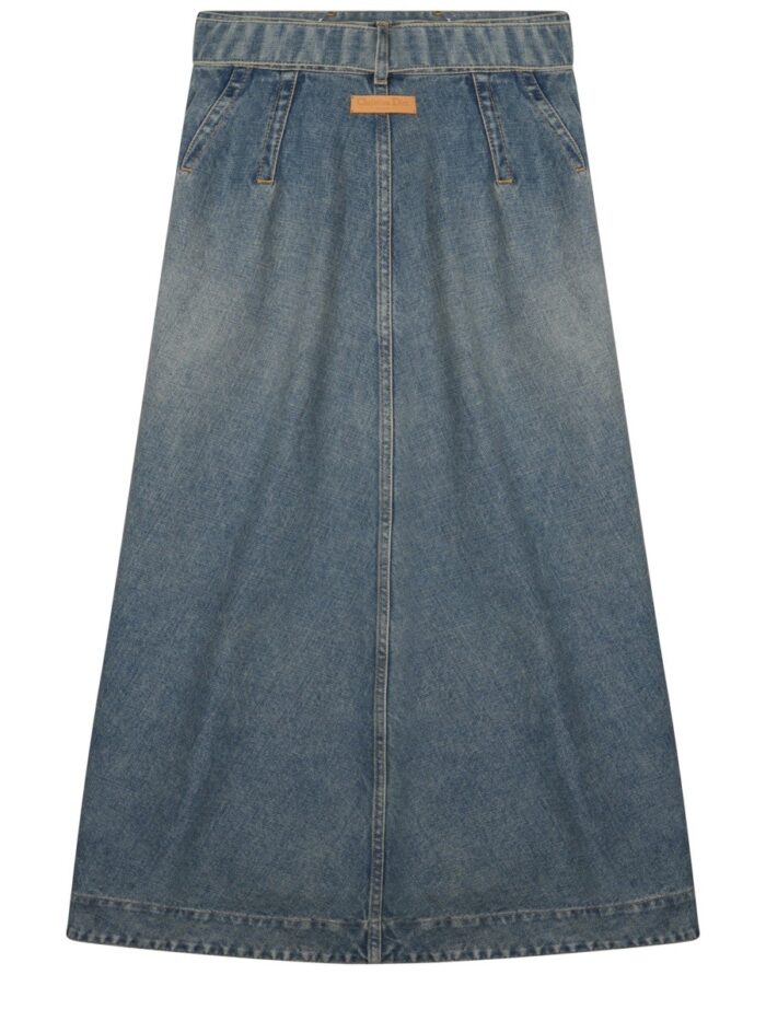 Dior GONNA MIDI IN DENIM