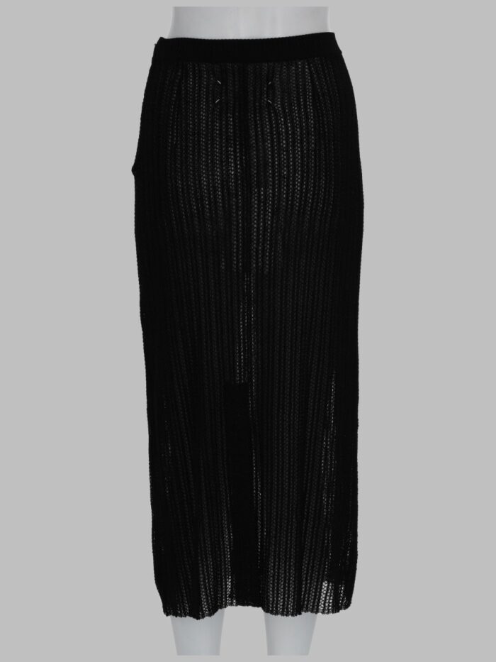 Maison Margiela GONNA MIDI IN MAGLIA A COSTE