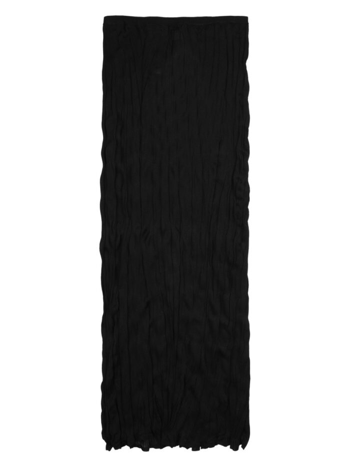 TOTEME GONNA MIDI IN MAGLIA INCRESPATA