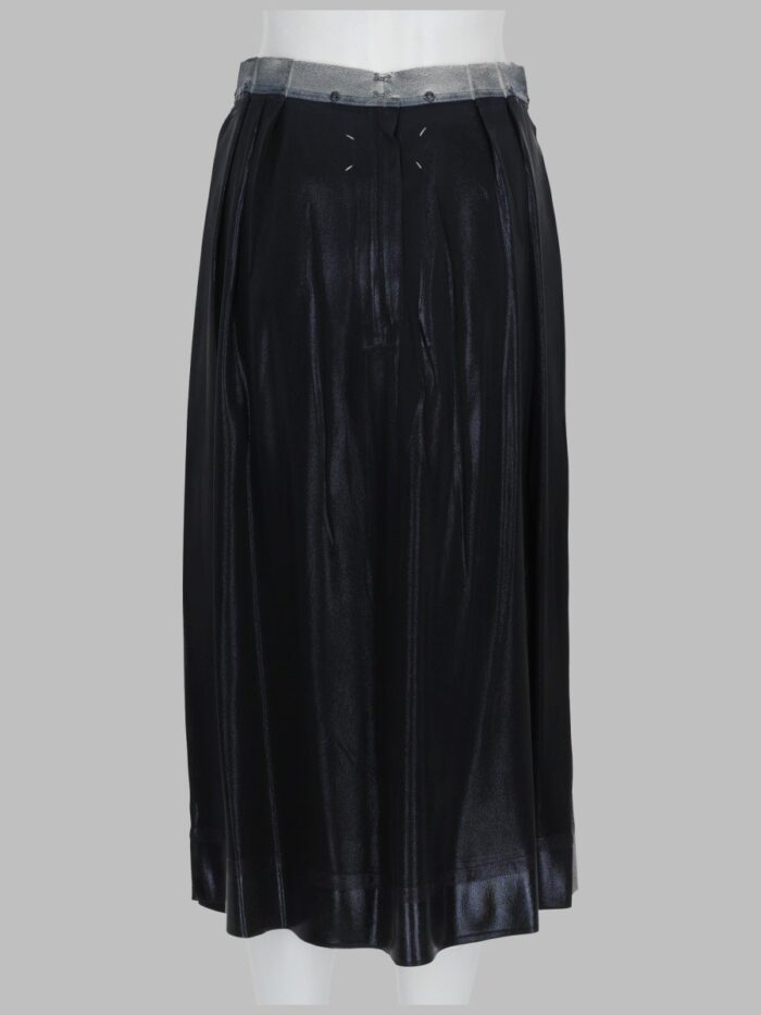 Maison Margiela GONNA MIDI IN MISTO SETA