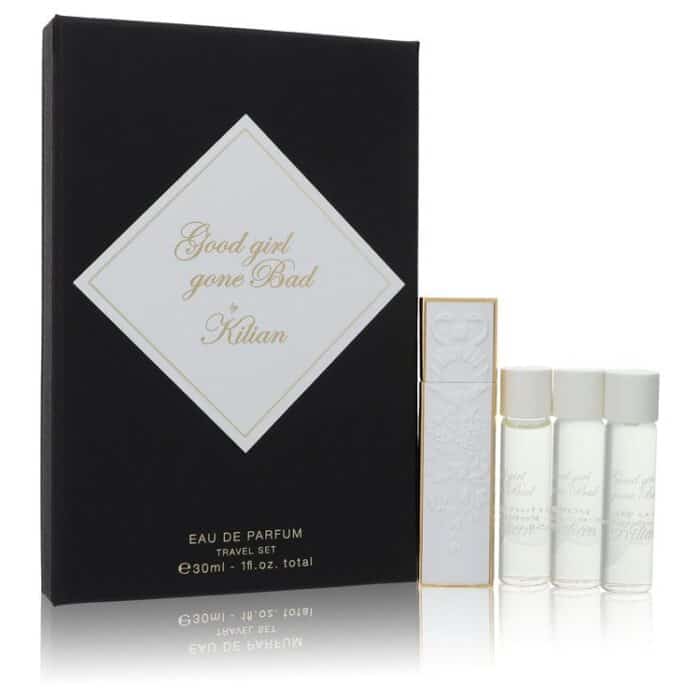 Good Girl Gone Bad By Kilian - 4 X 0.25 Oz Travel Spray Includes 1 White Travel Spray With 4 Refills 4 X.25 Oz