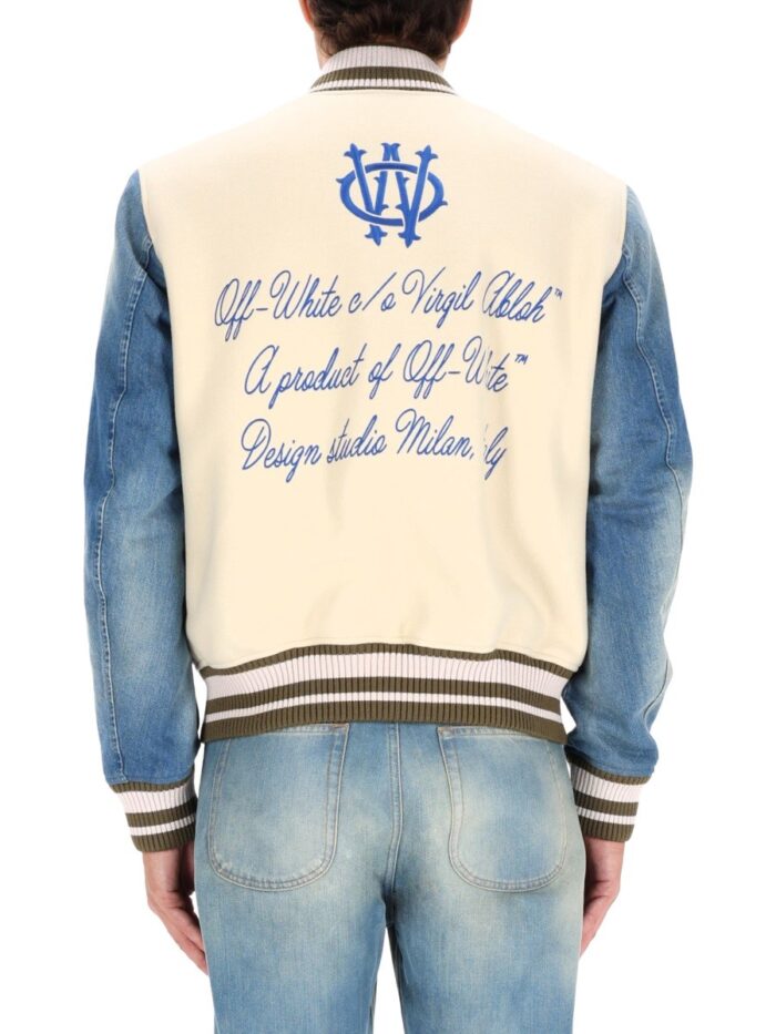 Off-white "gothic Wool Denim" Jacket