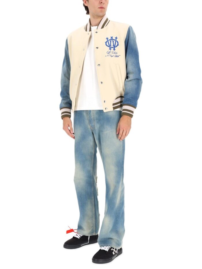 Off-white "gothic Wool Denim" Jacket